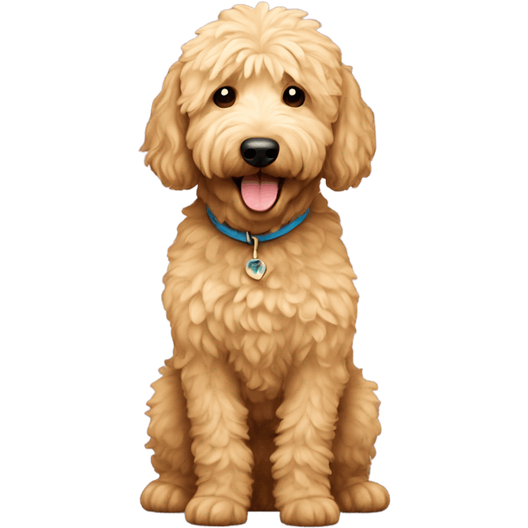 Golden doodle  emoji