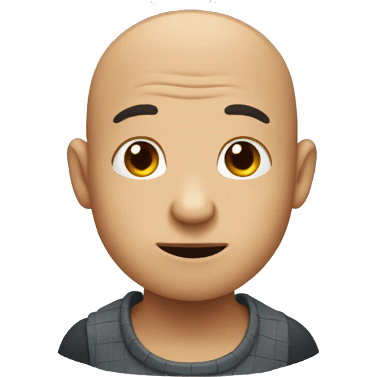 Mole without hair emoji