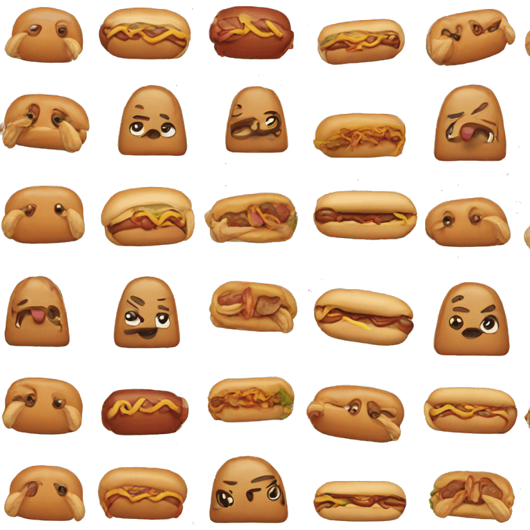 hotdog emoji