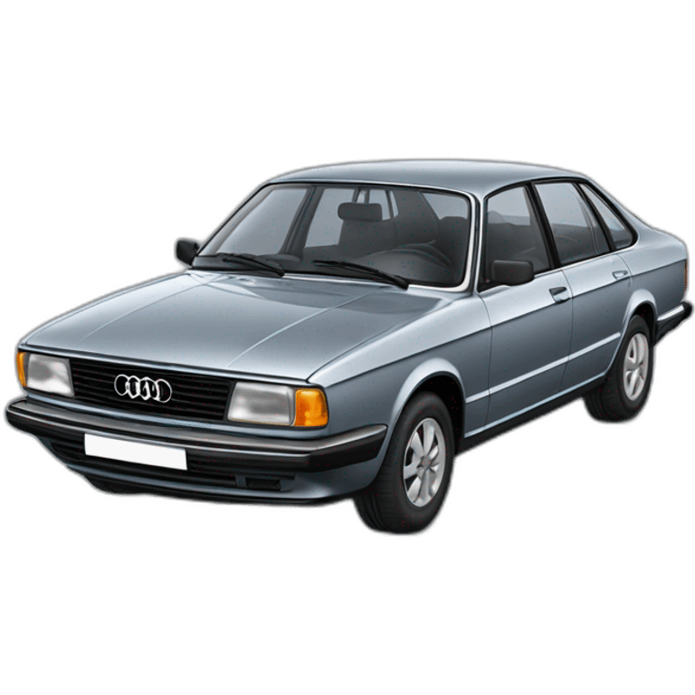 Audi 100 saloon emoji