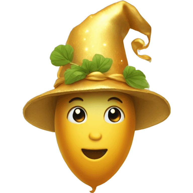 golden magic carot emoji