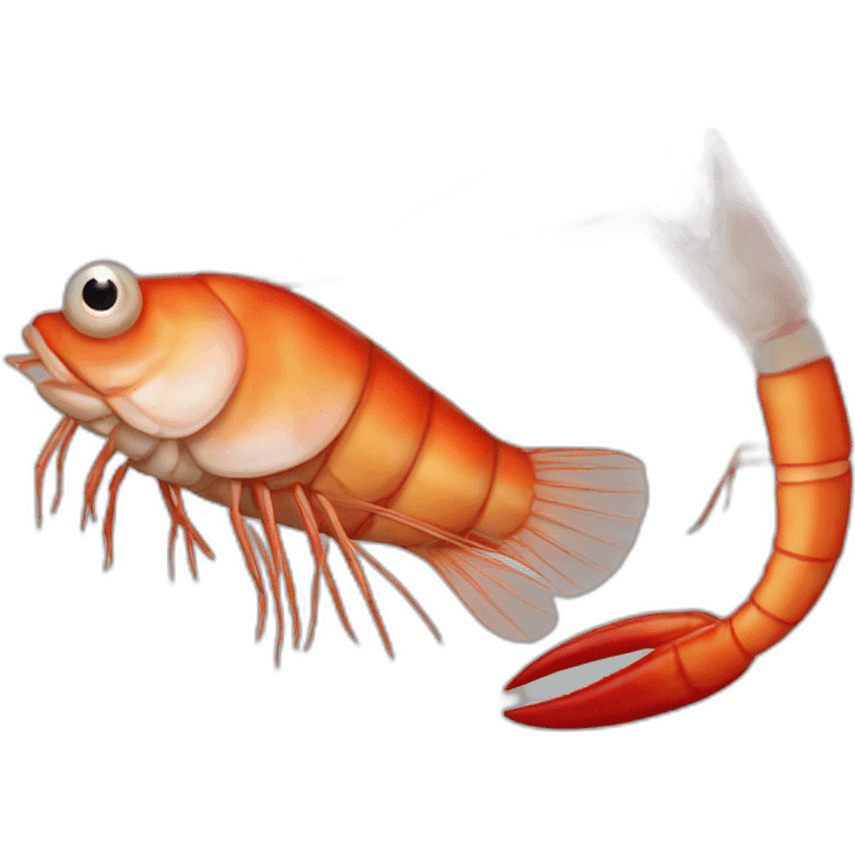 shrimp-with-red-bream emoji