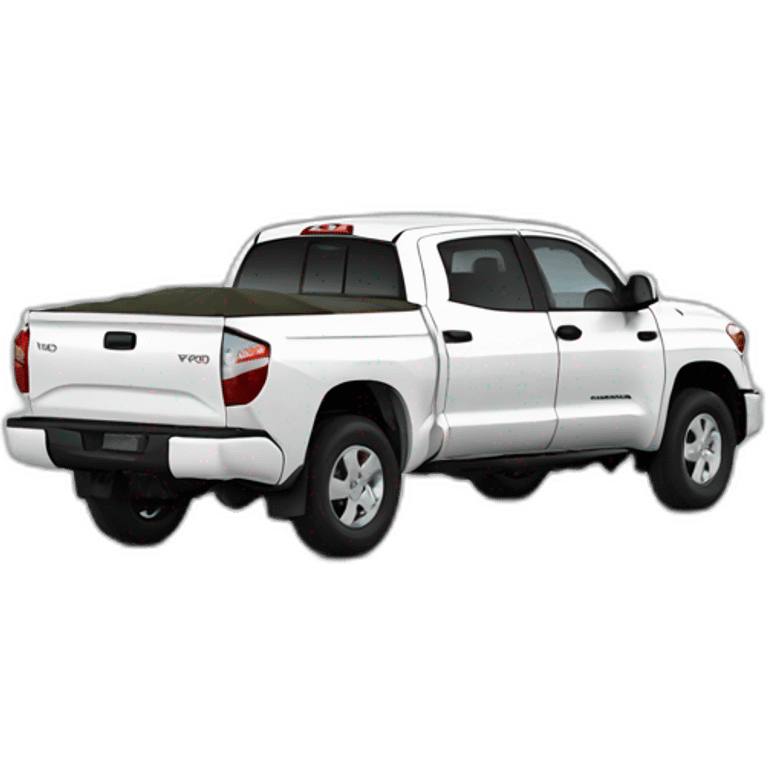 White toyota tundra emoji