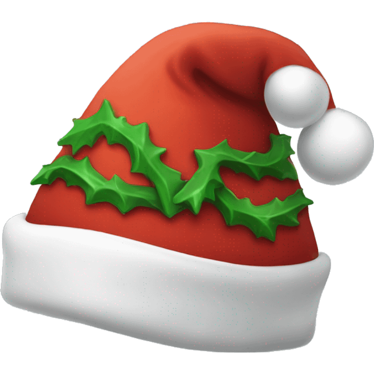 Christmas hat for Santa Claus emoji