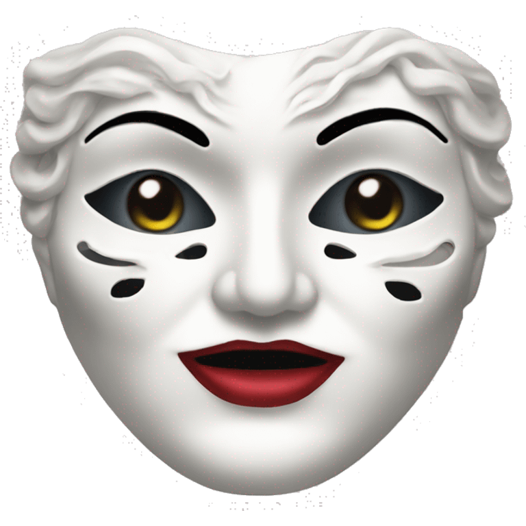 phantom of the opera lady mask emoji