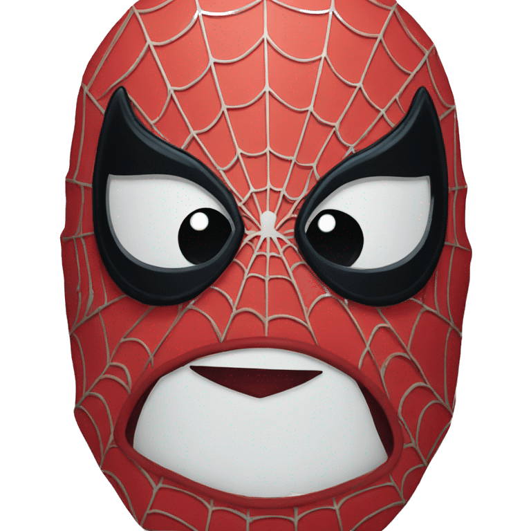 spider-man face emoji