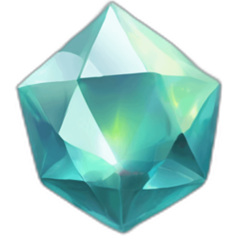 Exclusive Shiny Rainbow diamond emoji