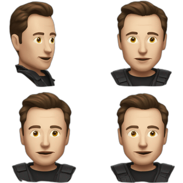 elon musk diable emoji