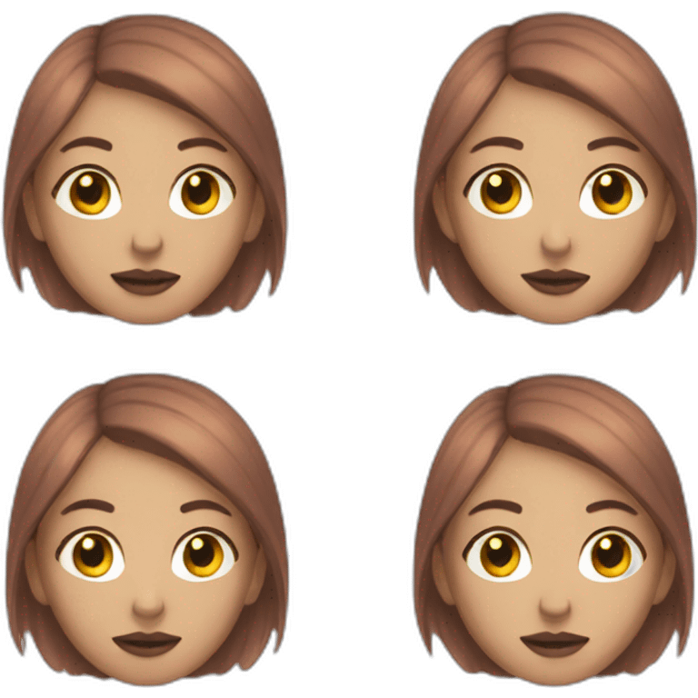 the layout girl emoji