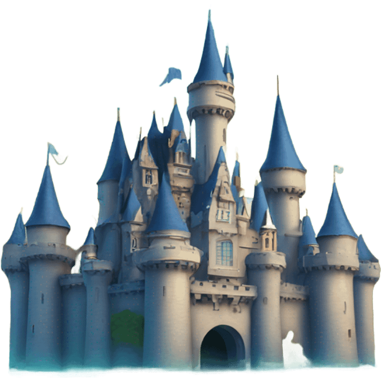 disney castle under water emoji