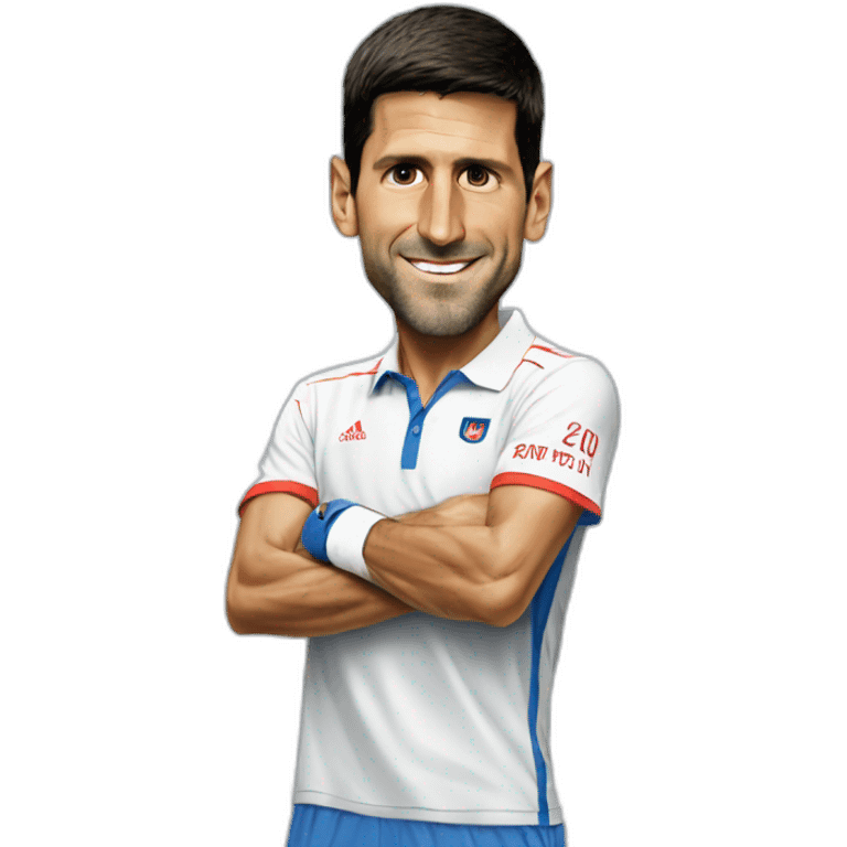 Novak Djokovic emoji