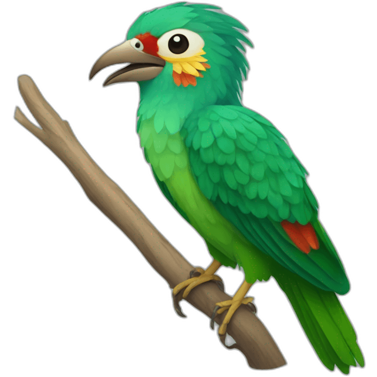 guatemalan national bird Quetzal emoji