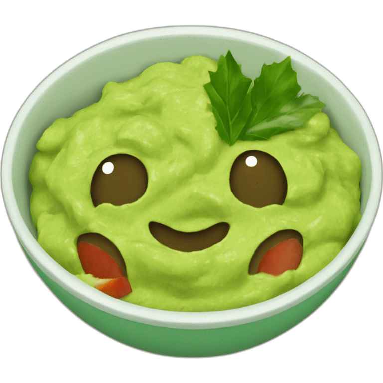 Holly guacamole emoji