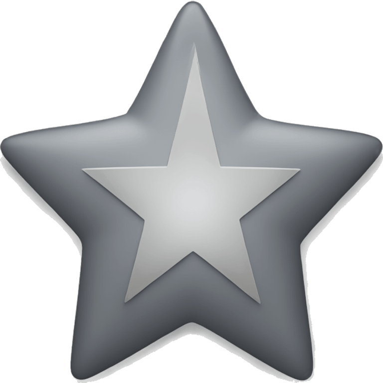 Star but gray emoji