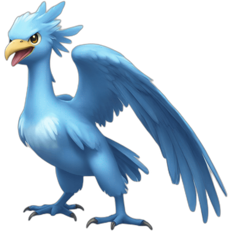 crazy funny stupid Articuno pokemon baby's realistic boku no piko emoji