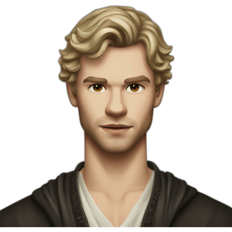 Klaus mikaelson realistic detailed emoji