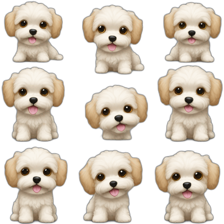 Maltipoo boy emoji