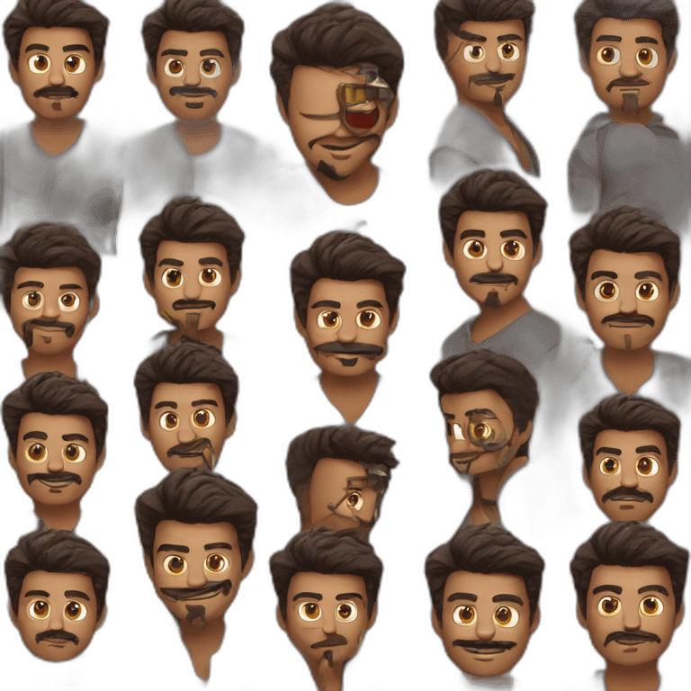 Thalapathy vijay avec Hyènes emoji