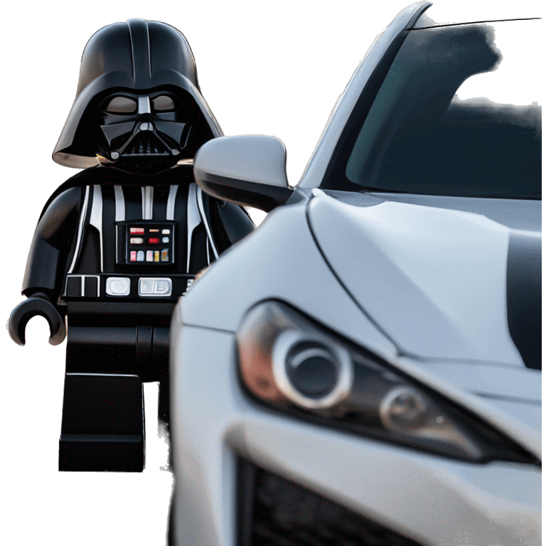 Darth Vader Batman and First Order Jet Trooper themed Scion FR-S  emoji