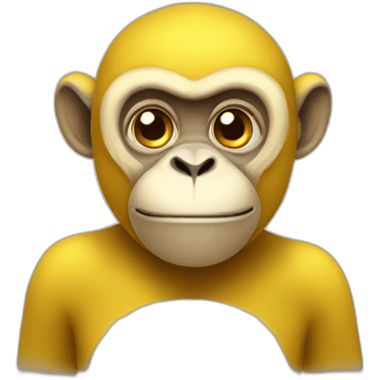 yellow monkey emoji