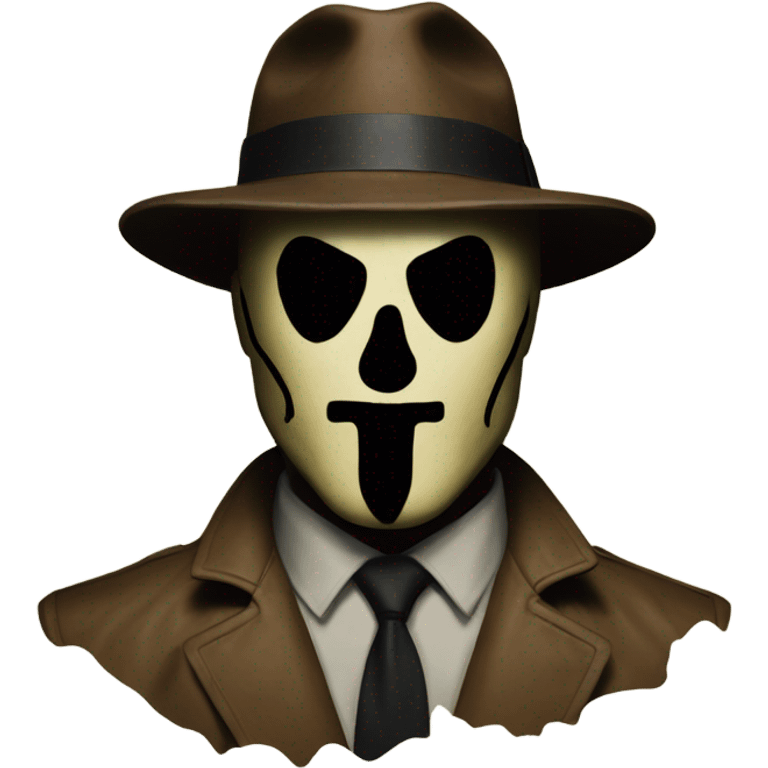 Rorschach from watchmen  emoji