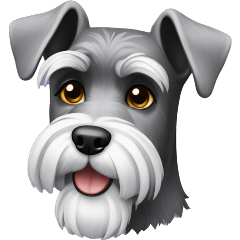 A schnauzer emoji