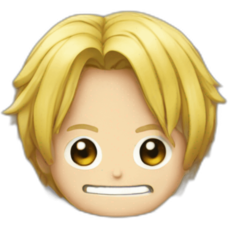 Sanji one piece emoji