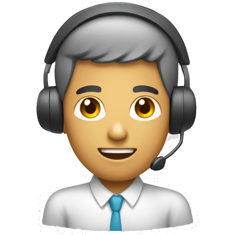 Call center relief emoji