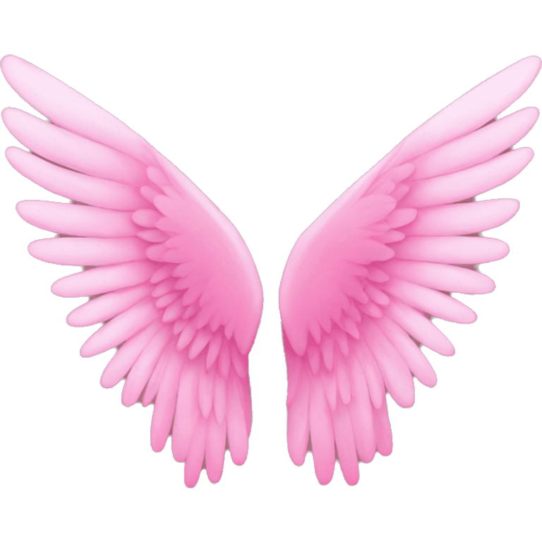 Pink wings  emoji