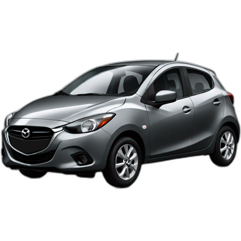 Mazda 2 space gray emoji