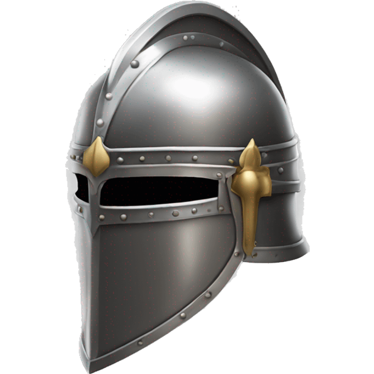 knight helmet with wings emoji