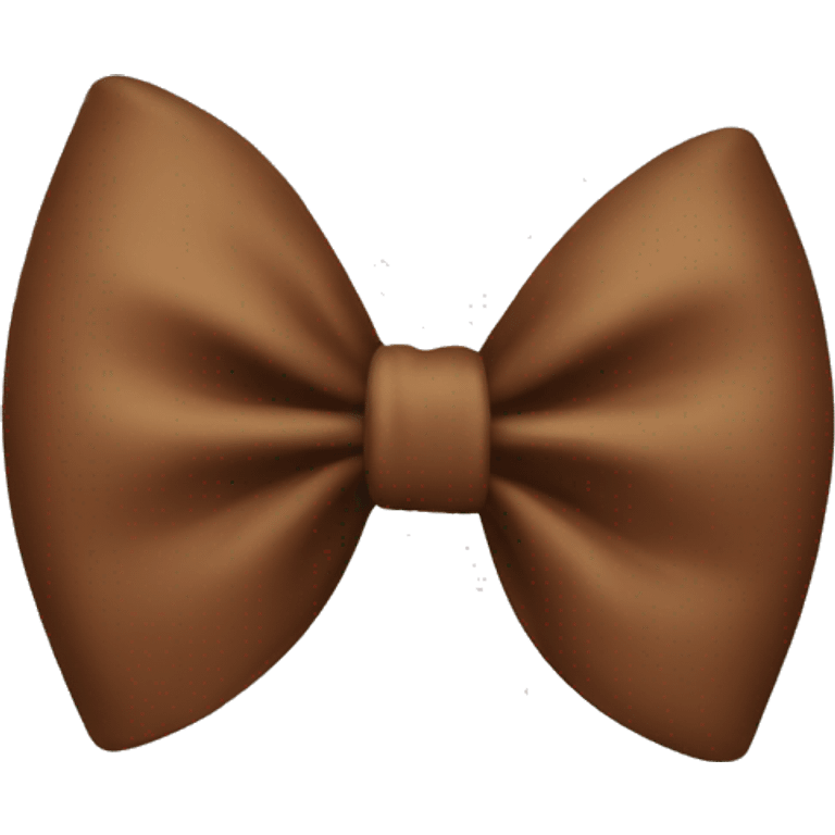 a brown bow  emoji