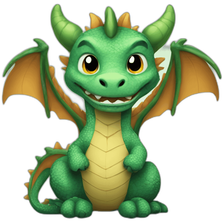 peluche dragon emoji