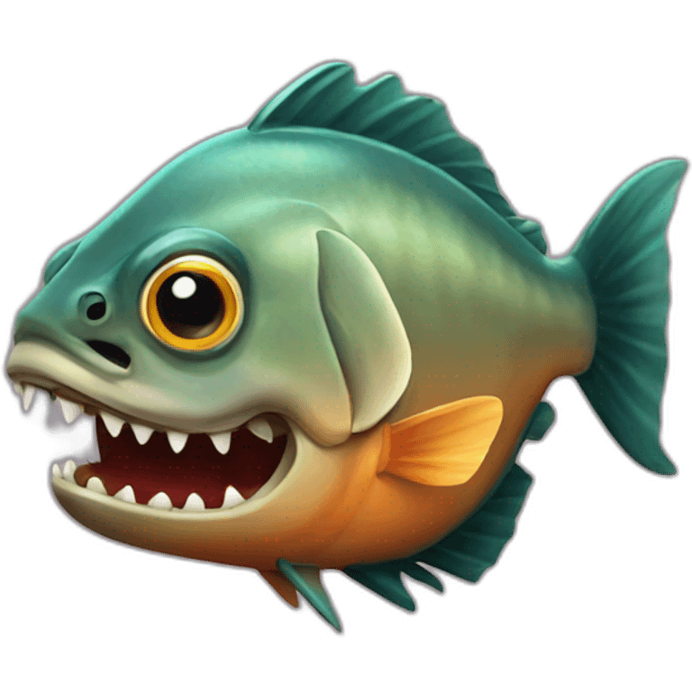 Piranha emoji