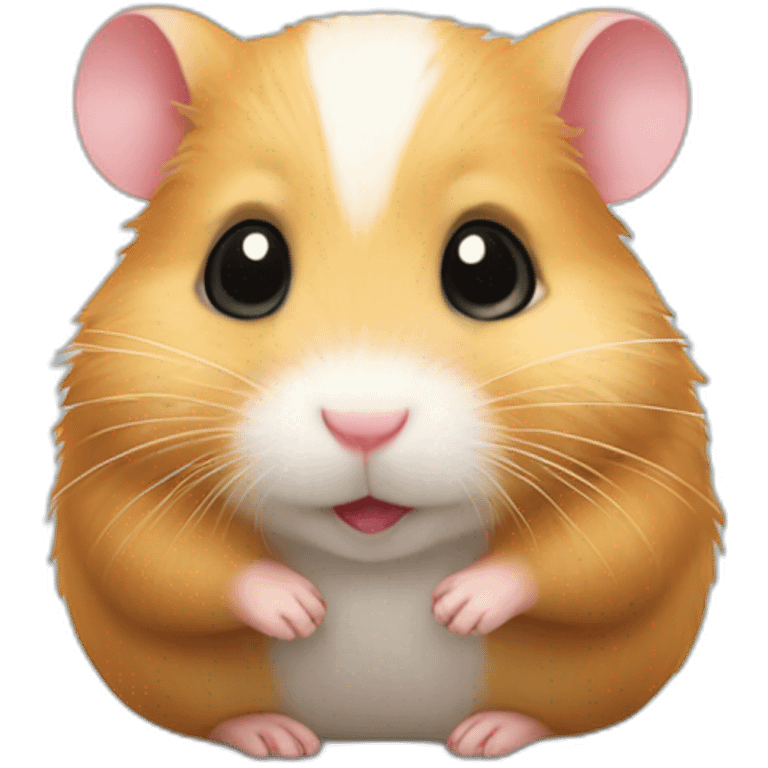 hamster in love emoji