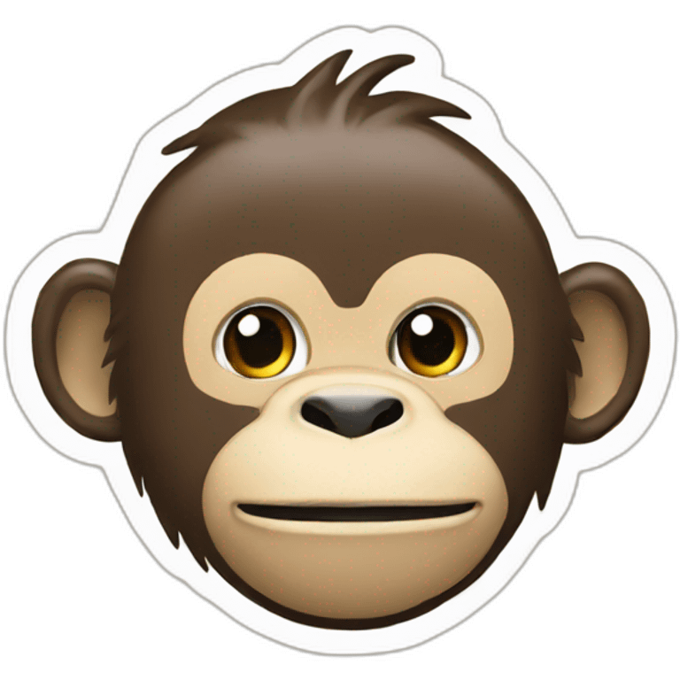 Monkey sneaker emoji