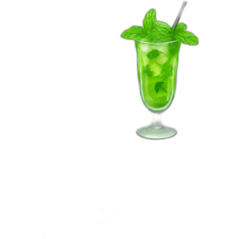 Lot of mojito emoji