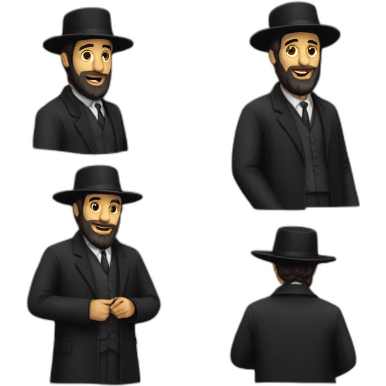 Hasidic man   emoji