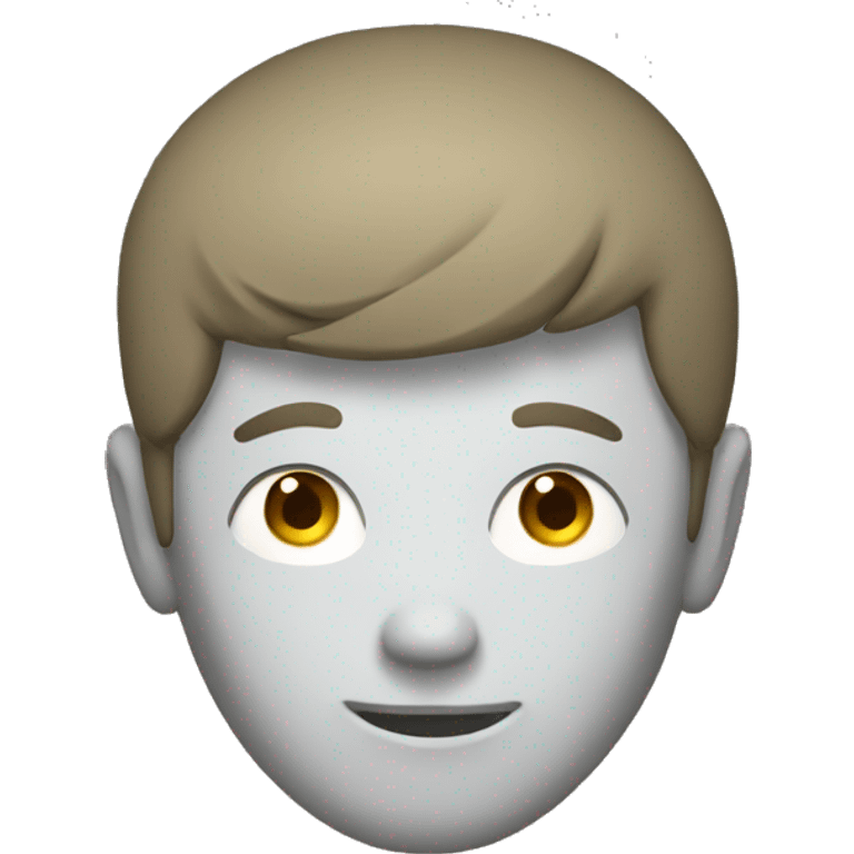 A GUY WHOS HEAD IS HIDDEN BY A TV emoji