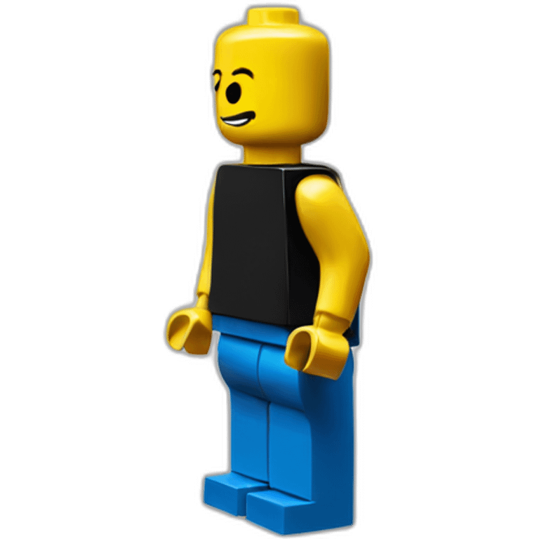 Lego toy whole body emoji