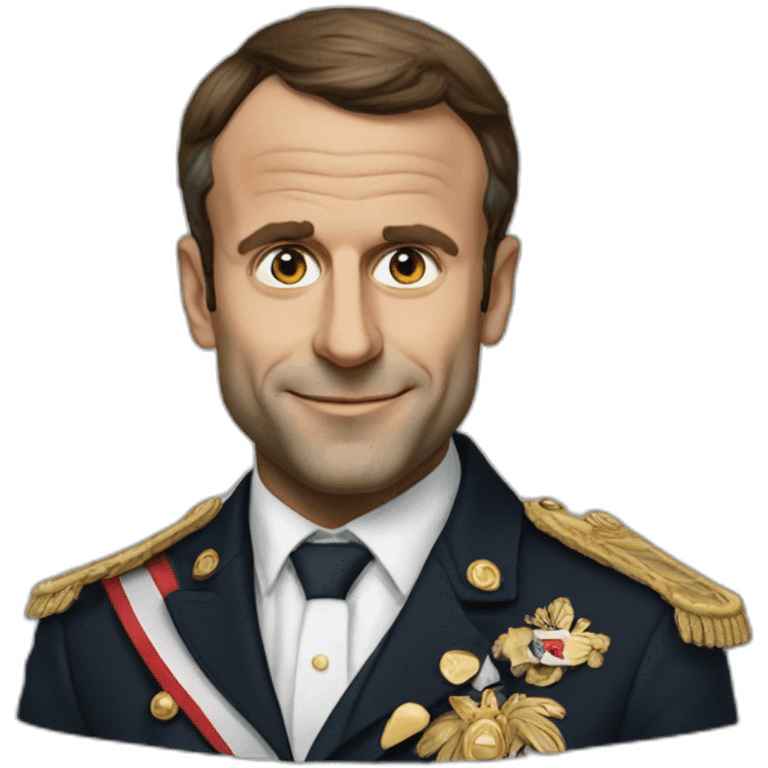 emanuel Macron emoji