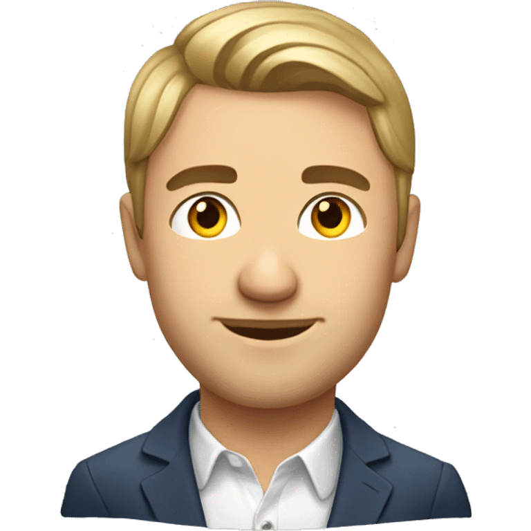 Handsome Russian guy emoji