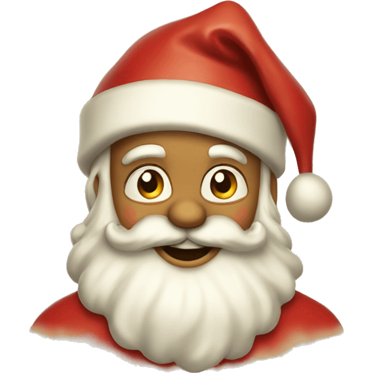 vintage santa claus  emoji