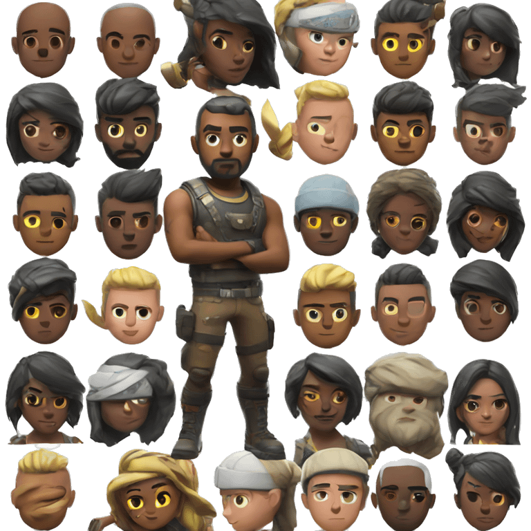 Fortnite Skin emoji