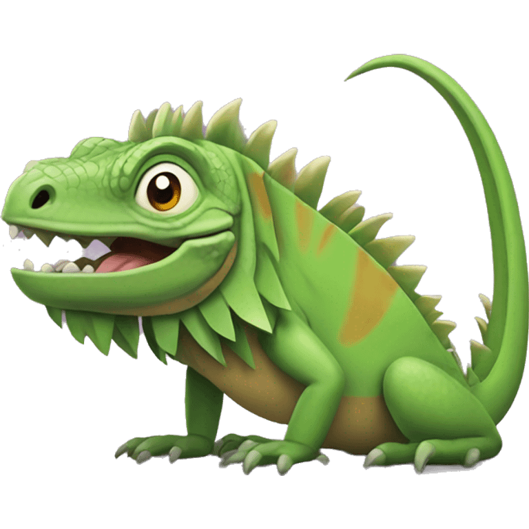 Iguana emoji