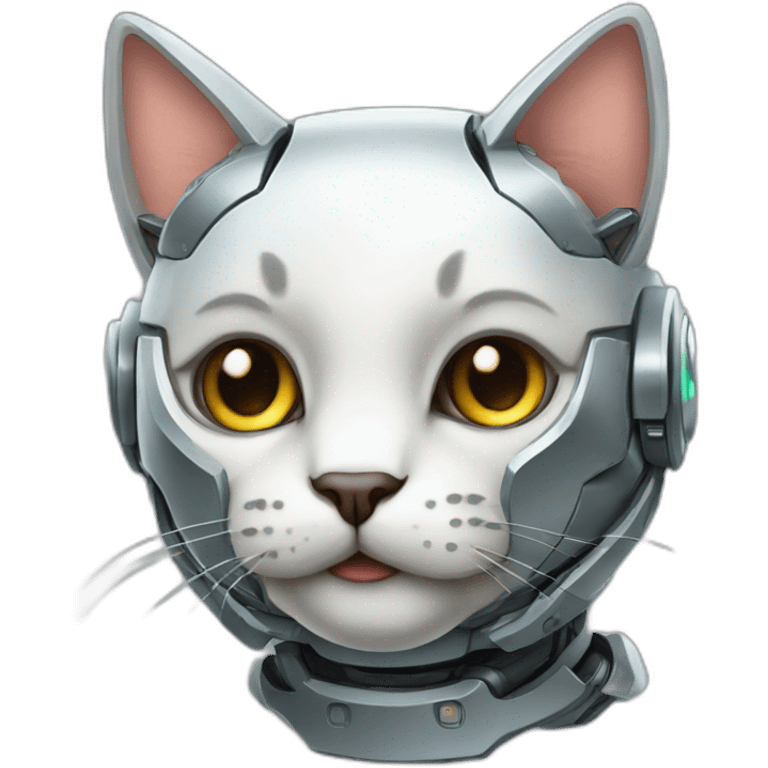 robot gato montés emoji