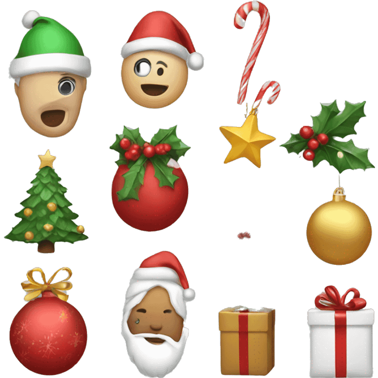 Christmas decor emoji