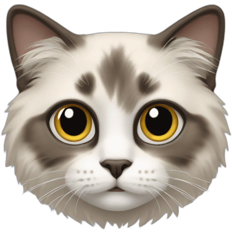 Cat ragdoll emoji