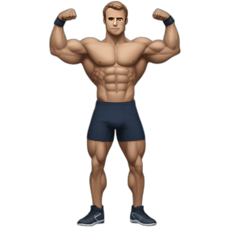 Macron Bodybuilding Muscular emoji