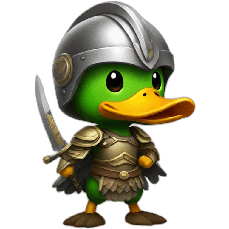 warrior duck emoji